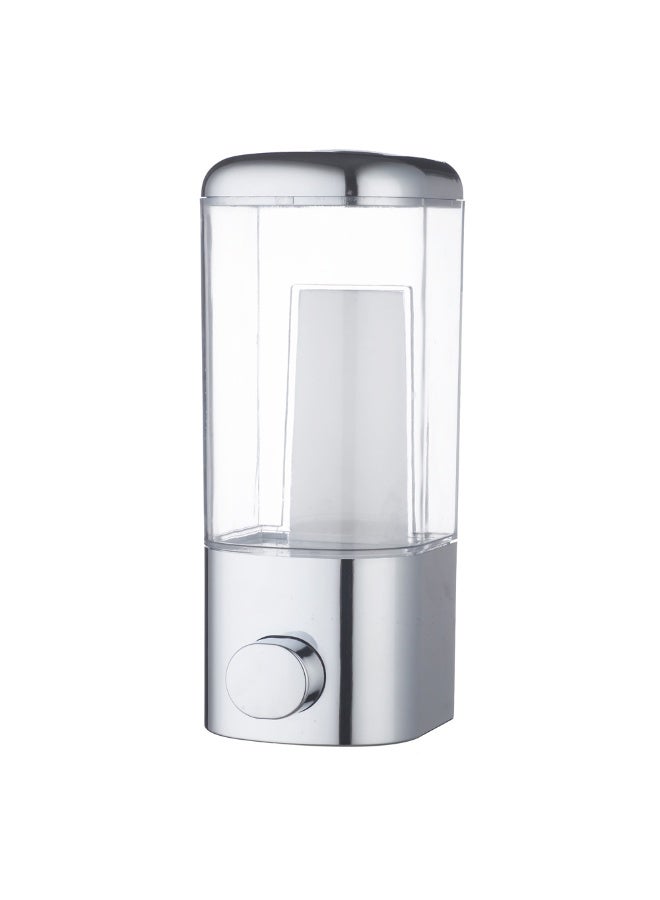 فكسر موزع صابون سائل ومعقم عالمي يُثبت على الحائط - حل موفر للمساحة للنظافة 500 مل - Image 1